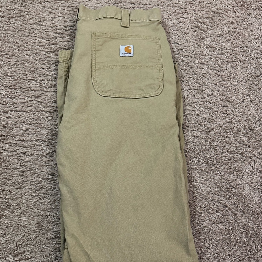 Carhartt Khaki Straight Fit Pants